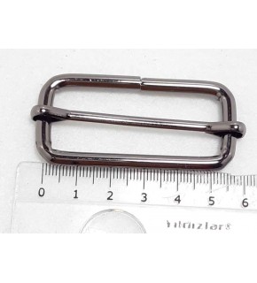 Çanta Aksesuar Füme Renk 5X2 Cm Ayarlama Aparatı .