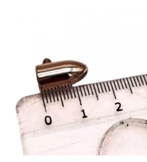 Çanta Aksesuar Füme  Renk Büzgü Ucu 2 Adet