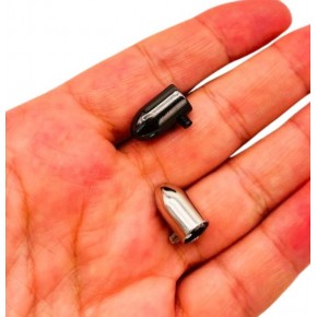 Çanta Aksesuar Füme  Renk Büzgü Ucu 2 Adet