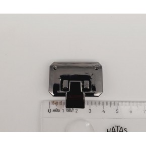 Çanta Aksesuar Füme Renk Dilli Kilit