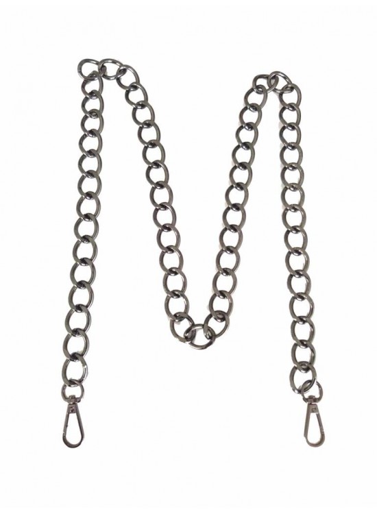 Çanta Aksesuar Füme Renk Geniş Çanta Zinciri, Kancalı