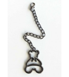 Çanta Aksesuar Füme Renk Sarkaç Süs Ayıcık