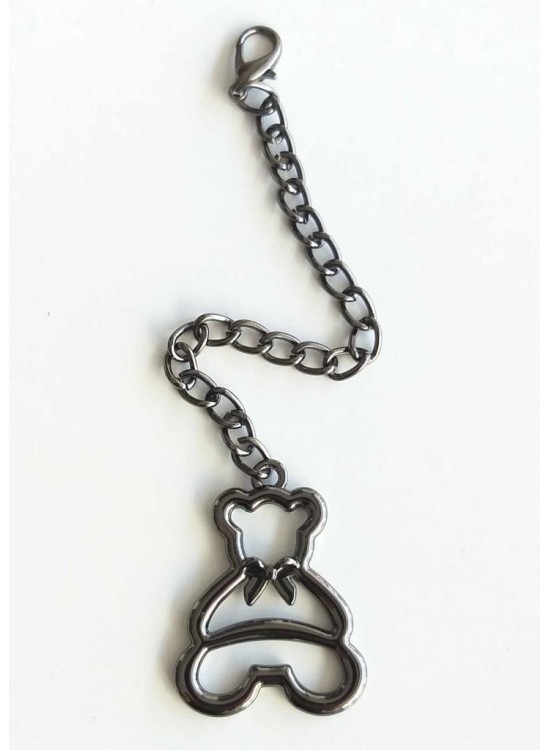 Çanta Aksesuar Füme Renk Sarkaç Süs Ayıcık