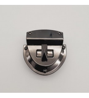 Çanta Aksesuar Füme Renk Üçgen Kilit