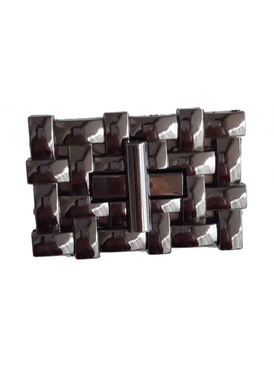 Çanta Aksesuar Füme Renk Vidali Kilit Çanta Aksesuar Füme Renk Vidali Kilit