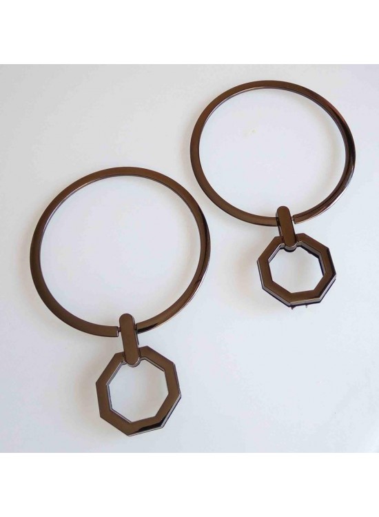 Çanta Aksesuar Füme Renkli Metal Çanta Sapı