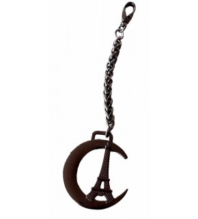 Çanta Aksesuar Füme Sarkaç Süs Eyfel Kule Desen