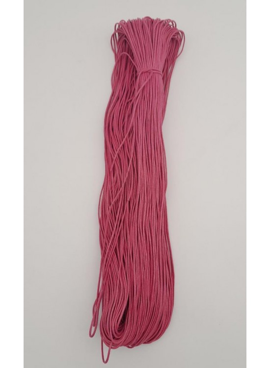 Çanta Aksesuar Fuşya Renk Mumlu Koton İp