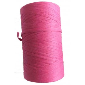 Çanta Aksesuar Fuşya Renk Rafya İp