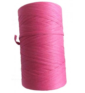 Çanta Aksesuar Fuşya Renk Rafya İp