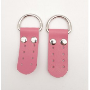 Çanta Aksesuar Fuşya Tek Kat Suni Deri Sapucu Böce Gümüş Metalli