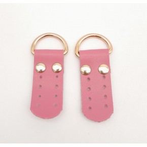 Çanta Aksesuar Fuşya Tek Kat Suni Deri Sapucu Böce Light Gold Metalli