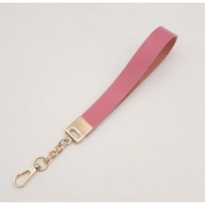 Çanta Aksesuar Fuşya Tek Kat Suni Deri Zincirli Elcik Light Gold Metal