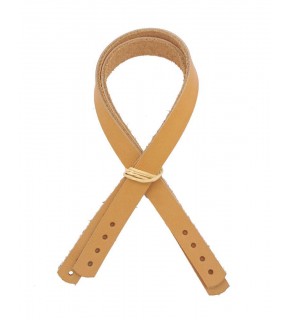 Çanta Aksesuar Gerçek Deri 35X1.2 Cm Açık Taba Renk Çanta Sapı