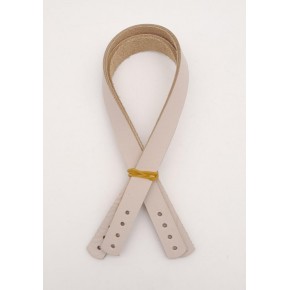 Çanta Aksesuar Gerçek Deri 35X1.2 Cm Bej Renk Çanta Sapı