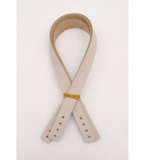 Çanta Aksesuar Gerçek Deri 35X1.2 Cm Bej Renk Çanta Sapı
