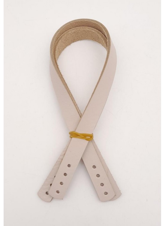 Çanta Aksesuar Gerçek Deri 35X1.2 Cm Bej Renk Çanta Sapı