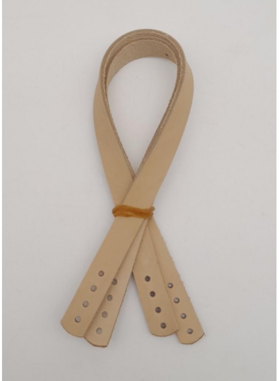 Çanta Aksesuar Gerçek Deri 35X1.2 Cm Ham Doğal Renk Çanta Sapı