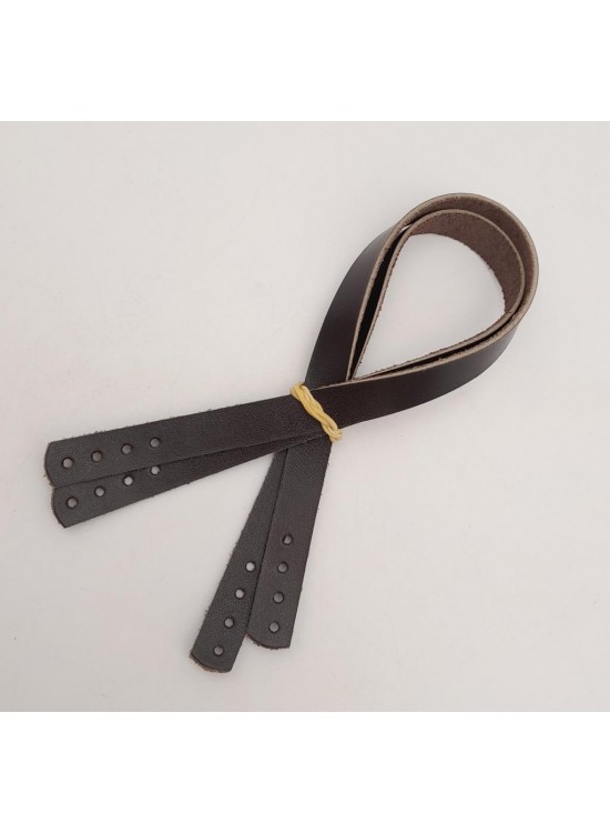 Çanta Aksesuar Gerçek Deri 35X1.2 Cm Kahverengi Çanta Sapı