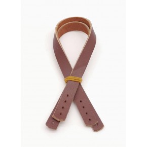 Çanta Aksesuar Gerçek Deri 35X1.2 Cm Kızıl Kahve Renk Çanta Sapı