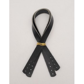 Çanta Aksesuar Gerçek Deri 35X1.2 Cm Siyah Renk Çanta Sapı