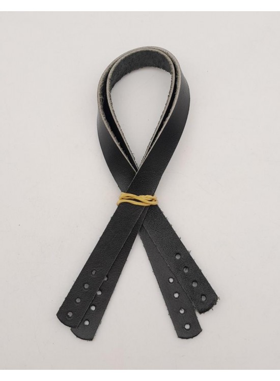 Çanta Aksesuar Gerçek Deri 35X1.2 Cm Siyah Renk Çanta Sapı