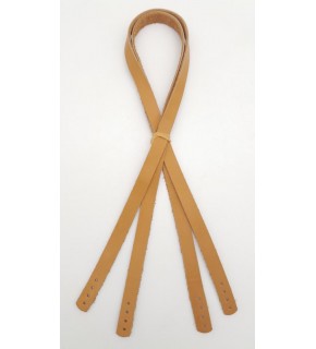 Çanta Aksesuar Gerçek Deri 70X1.2 Cm Açık Taba Renk Çanta Sapı