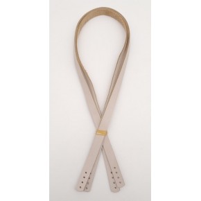 Çanta Aksesuar Gerçek Deri 70X1.2 Cm Bej Renk Çanta Sapı