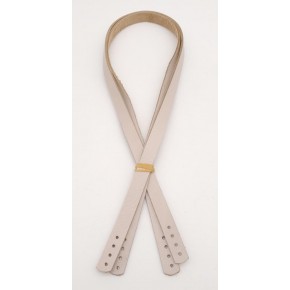 Çanta Aksesuar Gerçek Deri 70X1.2 Cm Bej Renk Çanta Sapı