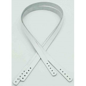 Çanta Aksesuar Gerçek Deri 70x1.2 Cm Beyaz Renk Çanta Sapı