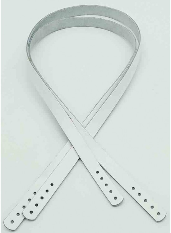 Çanta Aksesuar Gerçek Deri 70x1.2 Cm Beyaz Renk Çanta Sapı Çanta Aksesuar Gerçek Deri 70x1.2 Cm Beyaz Renk Çanta Sapı