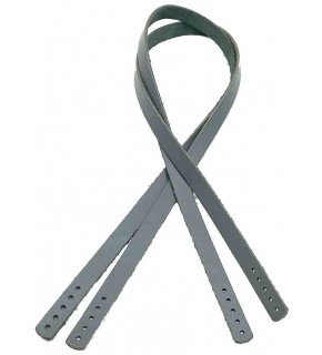 Çanta Aksesuar Gerçek Deri 70X1.2 Cm Gri Renk Çanta Sapı