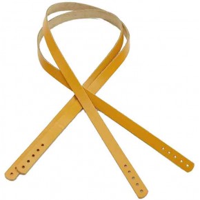 Çanta Aksesuar Gerçek Deri 70X1.2 Cm Hardal Renk Çanta Sapı