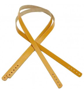 Çanta Aksesuar Gerçek Deri 70X1.2 Cm Hardal Renk Çanta Sapı