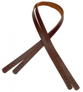 Çanta Aksesuar Gerçek Deri 70X1.2 Cm Kızıl Kahve Renk Çanta Sapı