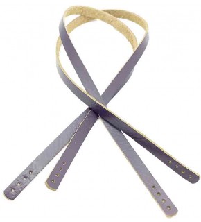 Çanta Aksesuar Gerçek Deri 70x1.2 cm Mor Renk Çanta Sapı