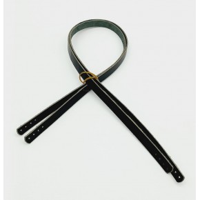 Çanta Aksesuar Gerçek Deri 70X1.2 Cm Siyah Renk Çanta Sapı