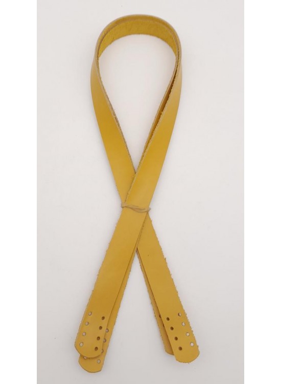 Çanta Aksesuar Gerçek Deri 70x2 cm Limon Küfü Renk Çift Çanta Sapı Çanta Aksesuar Gerçek Deri 70x2 cm Limon Küfü Renk Çift Çanta Sapı