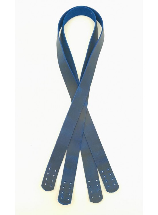 Çanta Aksesuar Gerçek Deri 70x2 cm Saks Mavi Crazy Oil Renk Çift Çanta Sapı Çanta Aksesuar Gerçek Deri 70x2 cm Saks Mavi Crazy Oil Renk Çift Çanta Sapı