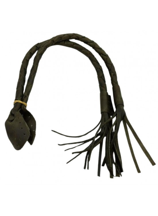 Çanta Aksesuar Gerçek Deri 75 cm Nova Model Haki Yeşil Çift Çanta Sapı