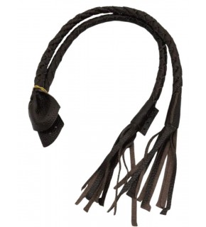 Çanta Aksesuar Gerçek Deri 75 cm Nova Model Koyu Kahvce Renk  Çift Çanta Sapı