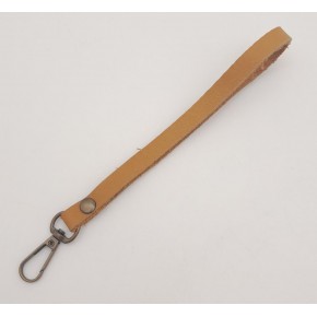 Çanta Aksesuar Gerçek Deri Açık Taba Renk Elcik Antik Metalli