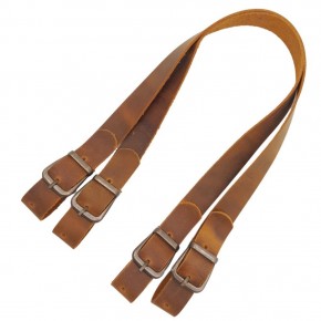 Çanta Aksesuar Gerçek Deri Asimetrik Sap Crazy Oil Hardal Sarı Antik Metalli