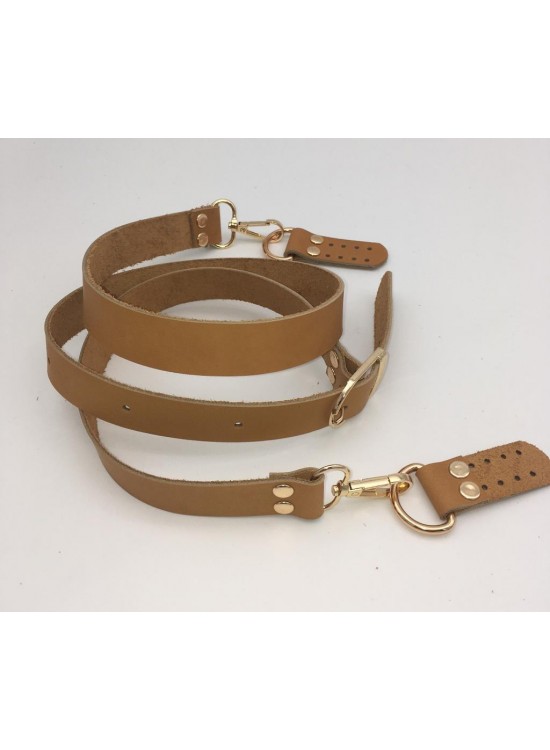 Çanta Aksesuar Gerçek Deri Ayarlı Uzun Sap 2.3X130 Açık Taba Light Gold Metal Çanta Aksesuar Gerçek Deri Ayarlı Uzun Sap 2.3X130 Açık Taba Light Gold Metal