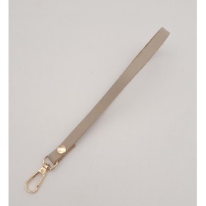 Çanta Aksesuar Gerçek Deri Bej Renk Elcik Light Gold Metalli