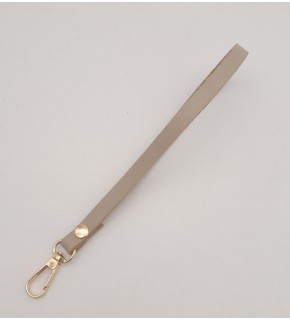 Çanta Aksesuar Gerçek Deri Bej Renk Elcik Light Gold Metalli