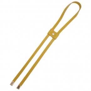 Çanta Aksesuar Gerçek Deri Büzgü Limon Küfü Renk Light Gold Metalli