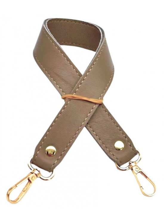 Çanta Aksesuar Gerçek Deri Çift Kat Dikişli Kısa Sap Koyu Bej 48 cm Çanta Aksesuar Gerçek Deri Çift Kat Dikişli Kısa Sap Koyu Bej 48 cm