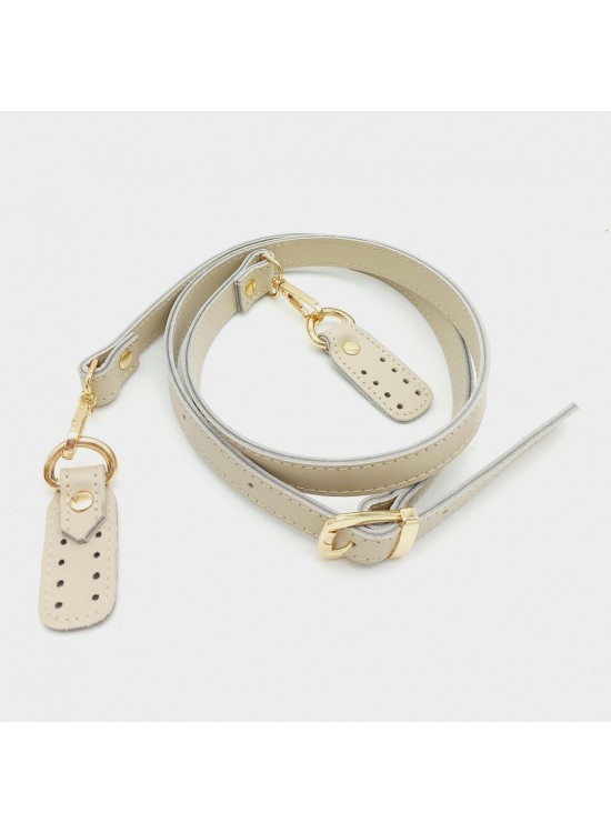 Çanta Aksesuar Gerçek Deri Çift Kat Dikişli Uzun Sap Krem Çanta Aksesuar Gerçek Deri Çift Kat Dikişli Uzun Sap Krem