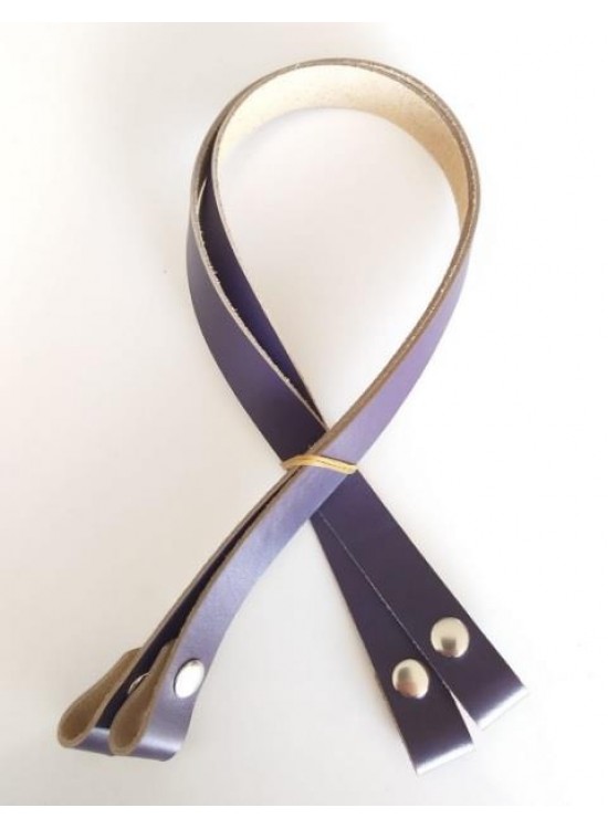 Çanta Aksesuar Gerçek Deri Çıtçıtlı Sap Mor Çanta Aksesuar Gerçek Deri Çıtçıtlı Sap Mor